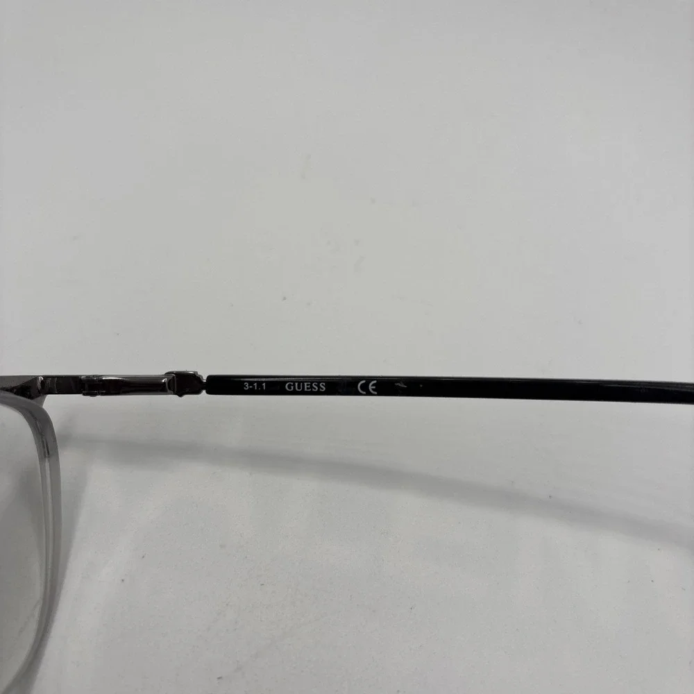 GUESS GU2787 002 Black Metal Cat Eye Eyeglasses Frame 52-18-140mm w/case